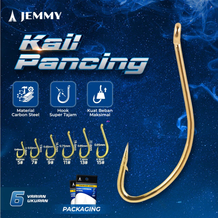 10PCS KAIL PANCING 1030R BAHAN HIGH CARBON STEEL KUAT TAJAM KUP022