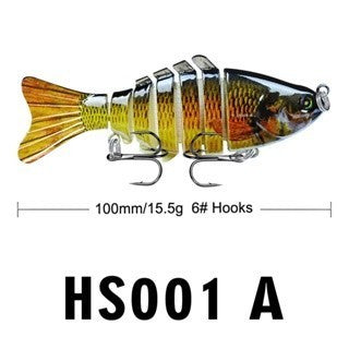 PROBEROS Sinking Wobbler Jointed Minnow HS001 10cm 15.5g - MN119