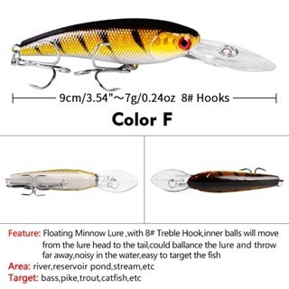 Minnow Superbait Topmouth Culter 9cm 7.28g - MN039
