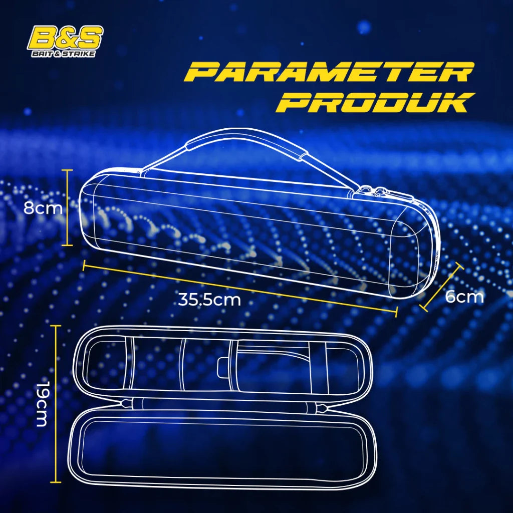 BOX TRAVEL ROD TRAVEL ROD
