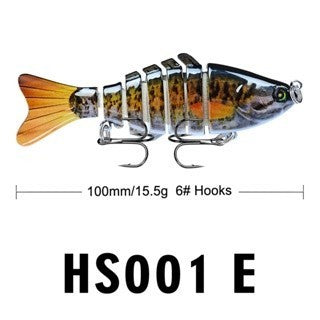 PROBEROS Sinking Wobbler Jointed Minnow HS001 10cm 15.5g - MN119