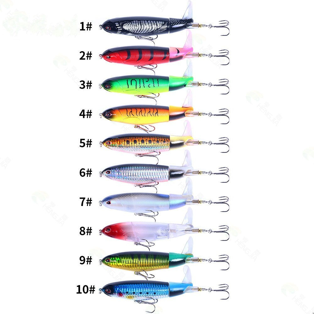 Hengjia Pencil Minnow Popper Whopper Topwater 13g - MN176