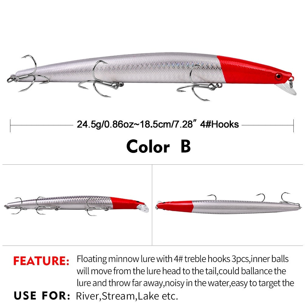 PROBEROS Minnow Floating DXM005 18.5cm 24.5g - MN148