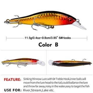 Proberos Minnow Bionic DW1084 98mm 11.5g - MN059