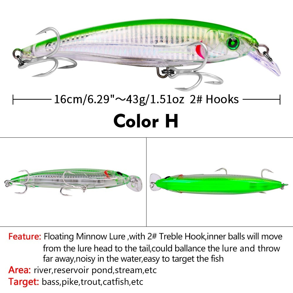 PROBEROS Minnow DW1004 16cm 43g - MN141
