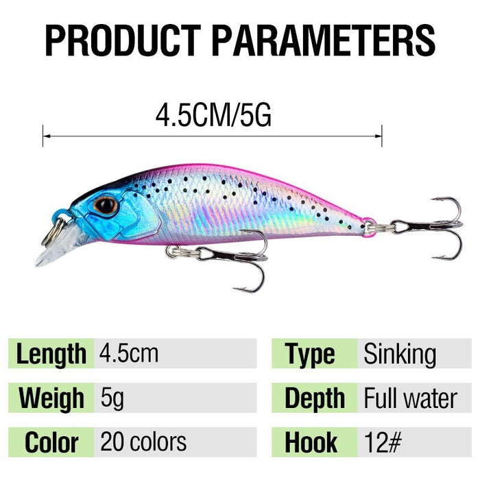 Minnow Sinking Ultra Light 4.5cm 5g - MN209