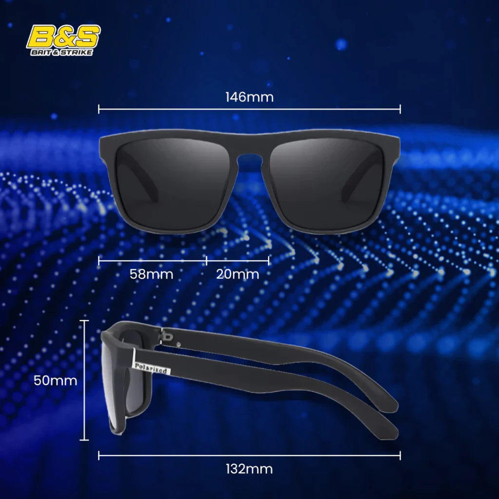 KACAMATA hitam POLARIZED HD anti silau UV400 KC001