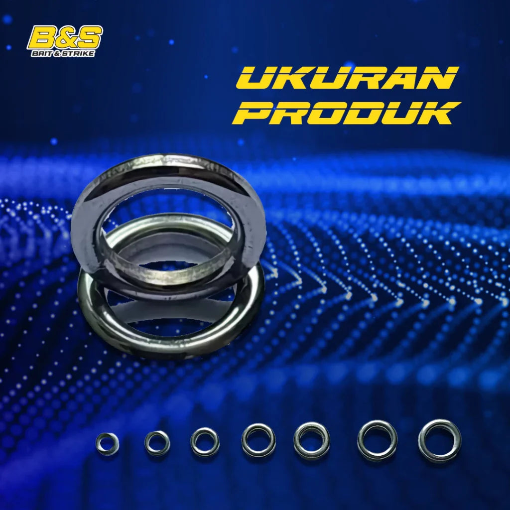 SOLID RING STAINLEES STEEL SUPER STRONG ASSIST HOOK SR04