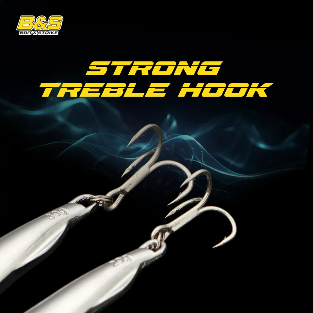 LureKiller Umpan Pancing MetalJig Air Tawar Topmouth Culter Superbait MJ026