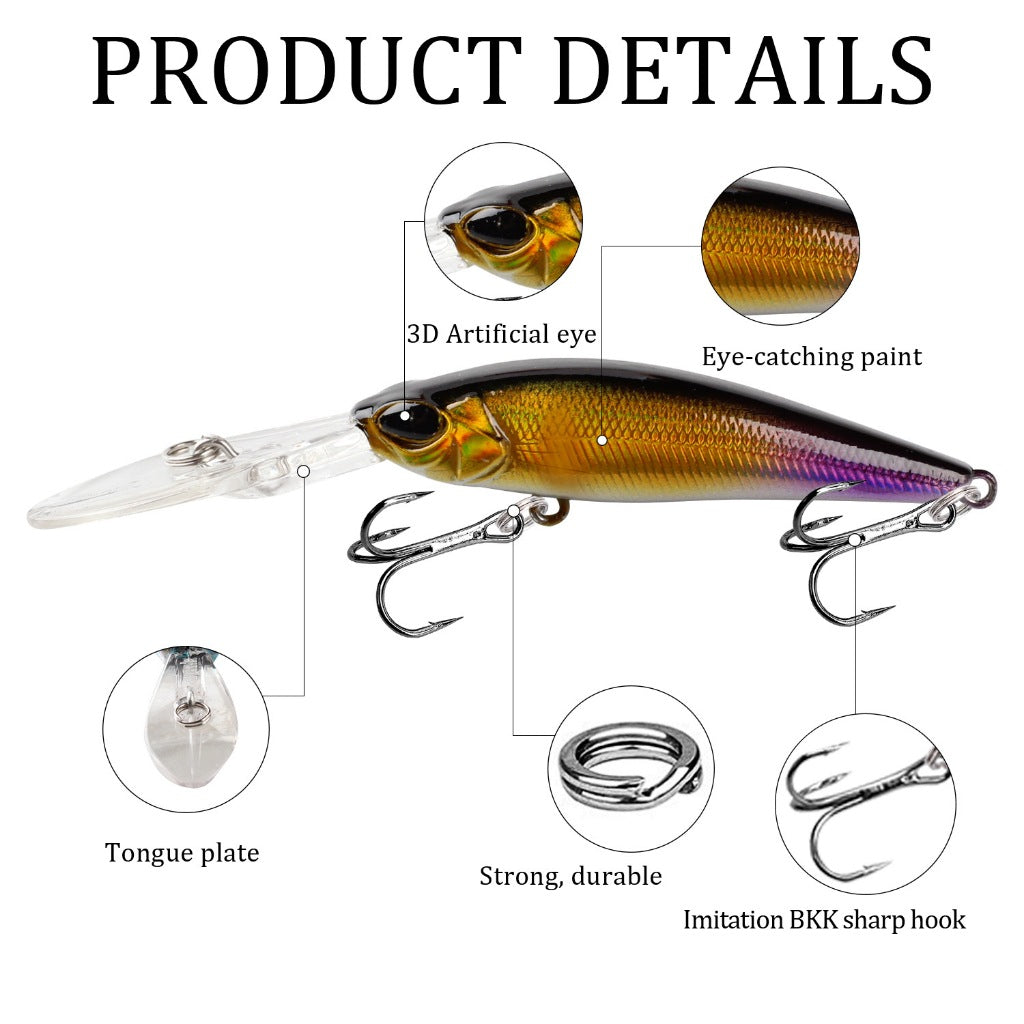 Minnow YE43 9cm 5.8g - MN167