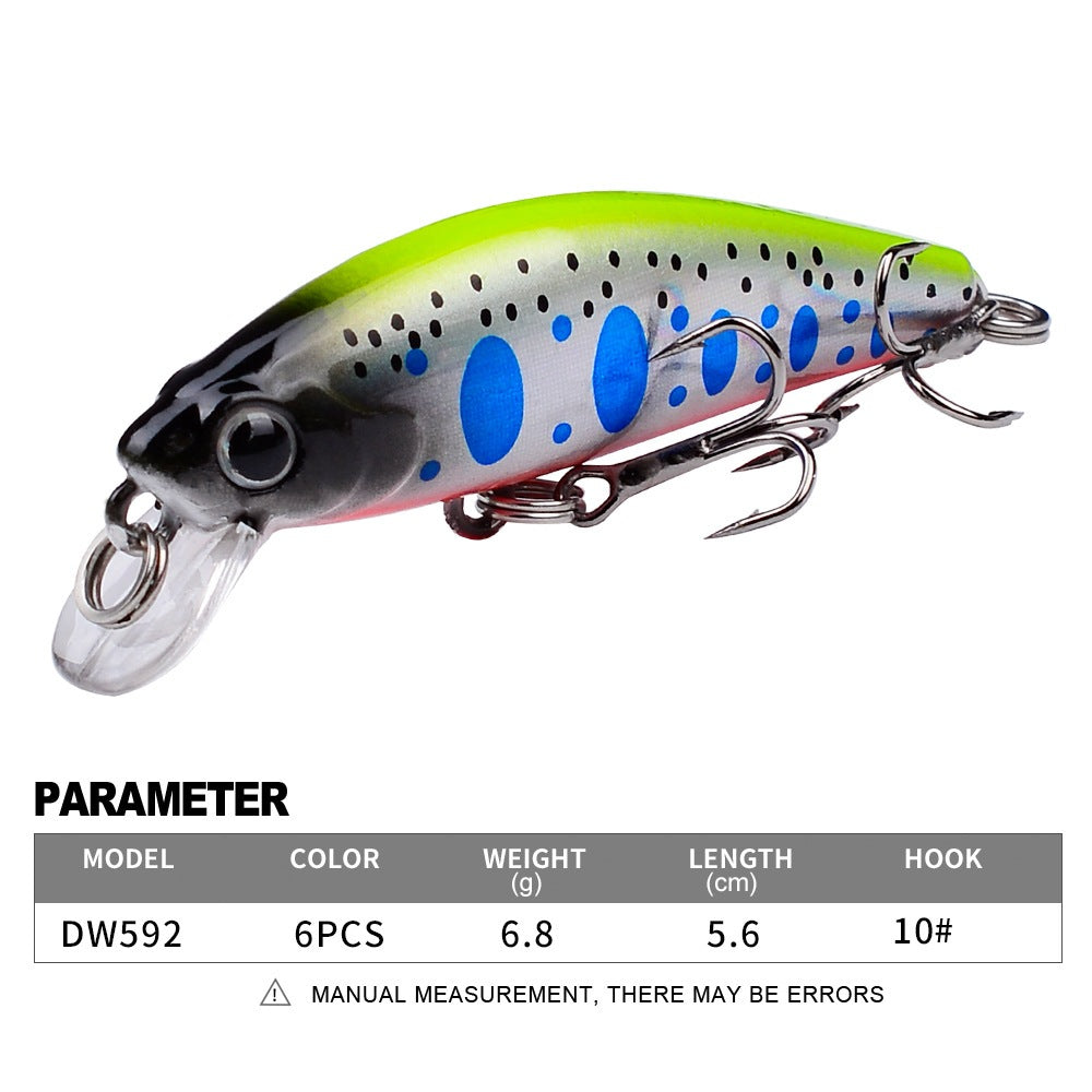PROBEROS Minnow Action Stabil 6cm 6.8g - MN085
