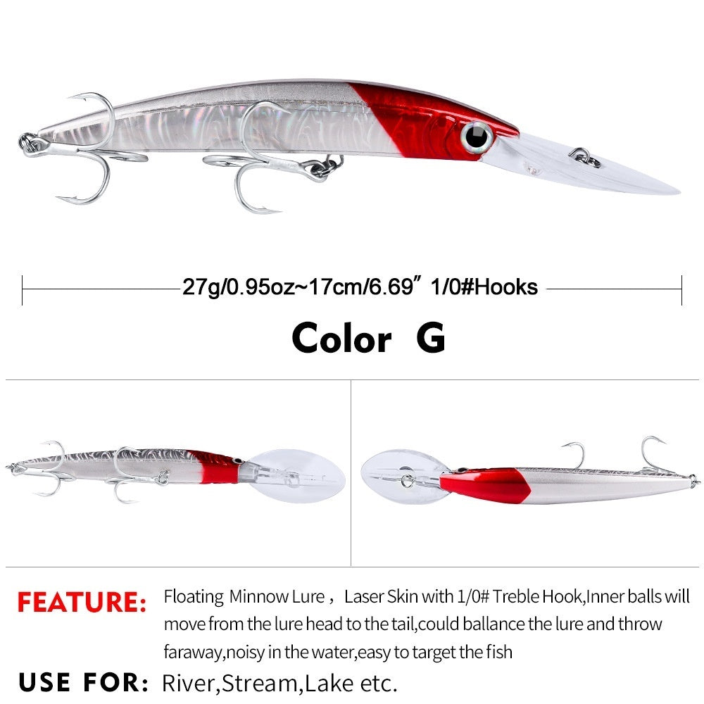 PROBEROS Minnow Floating DW358 17cm 27g - MN065