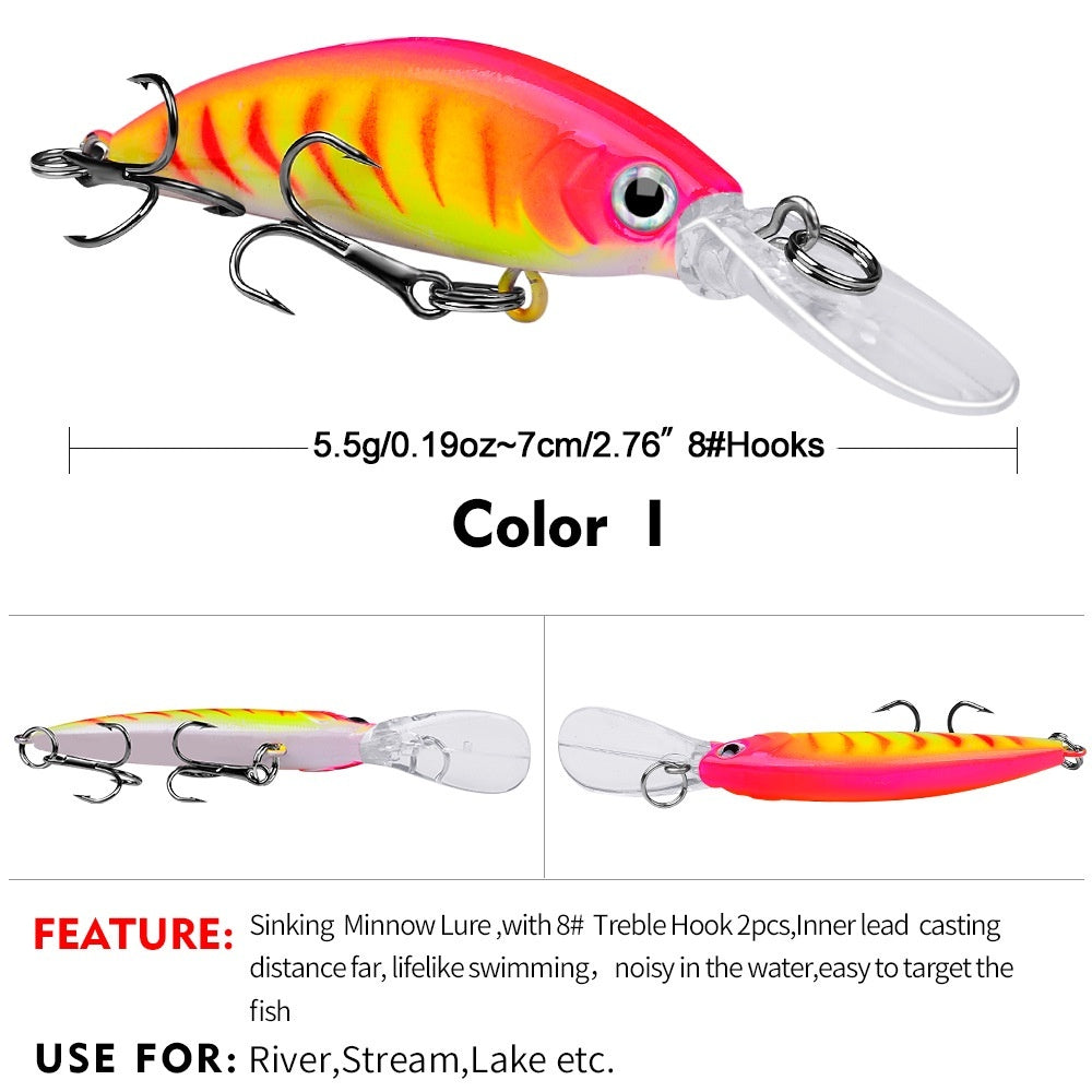 PROBEROS Minnow Sinking Long Cast DW495 7cm 5.5g - MN146
