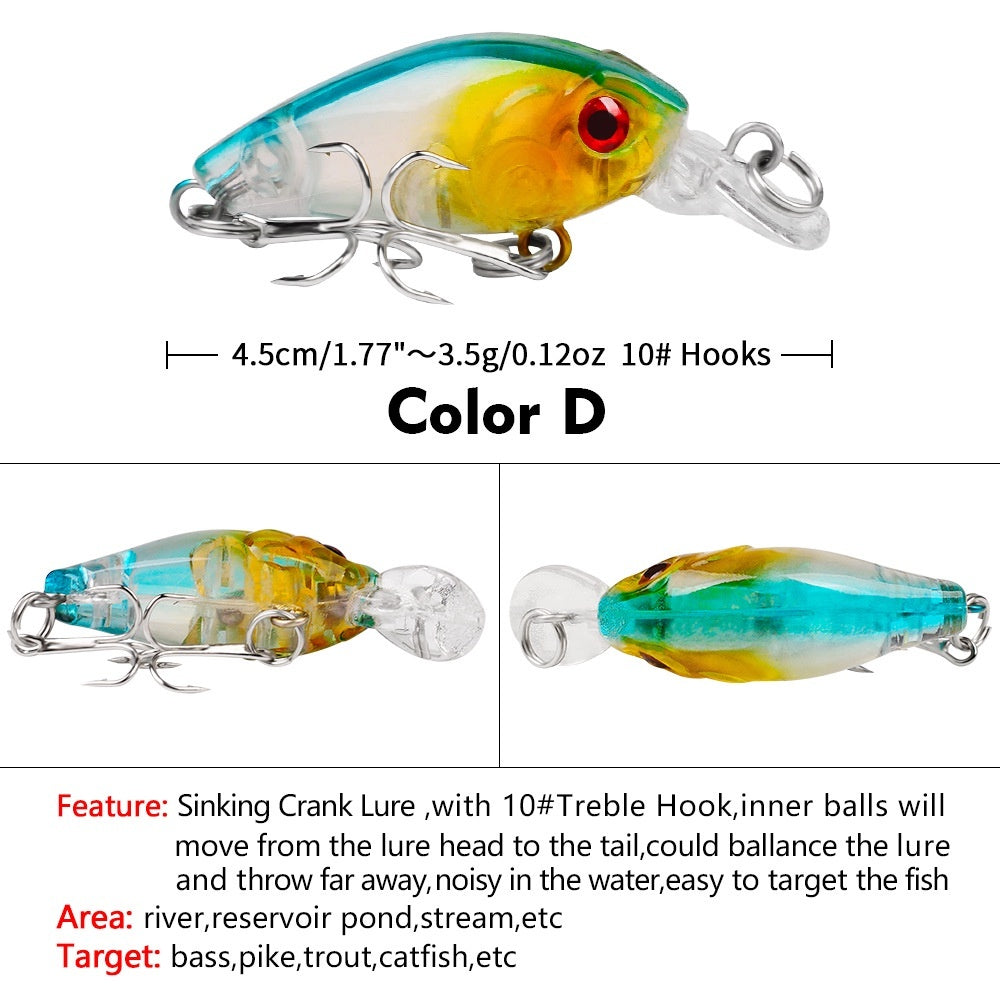 PROBEROS Minnow Crankbait UL 4.5cm 5g - MN132