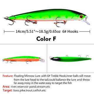 Proberos Minnow Superbait Amazon DW1211 14cm 18.5g - MN060
