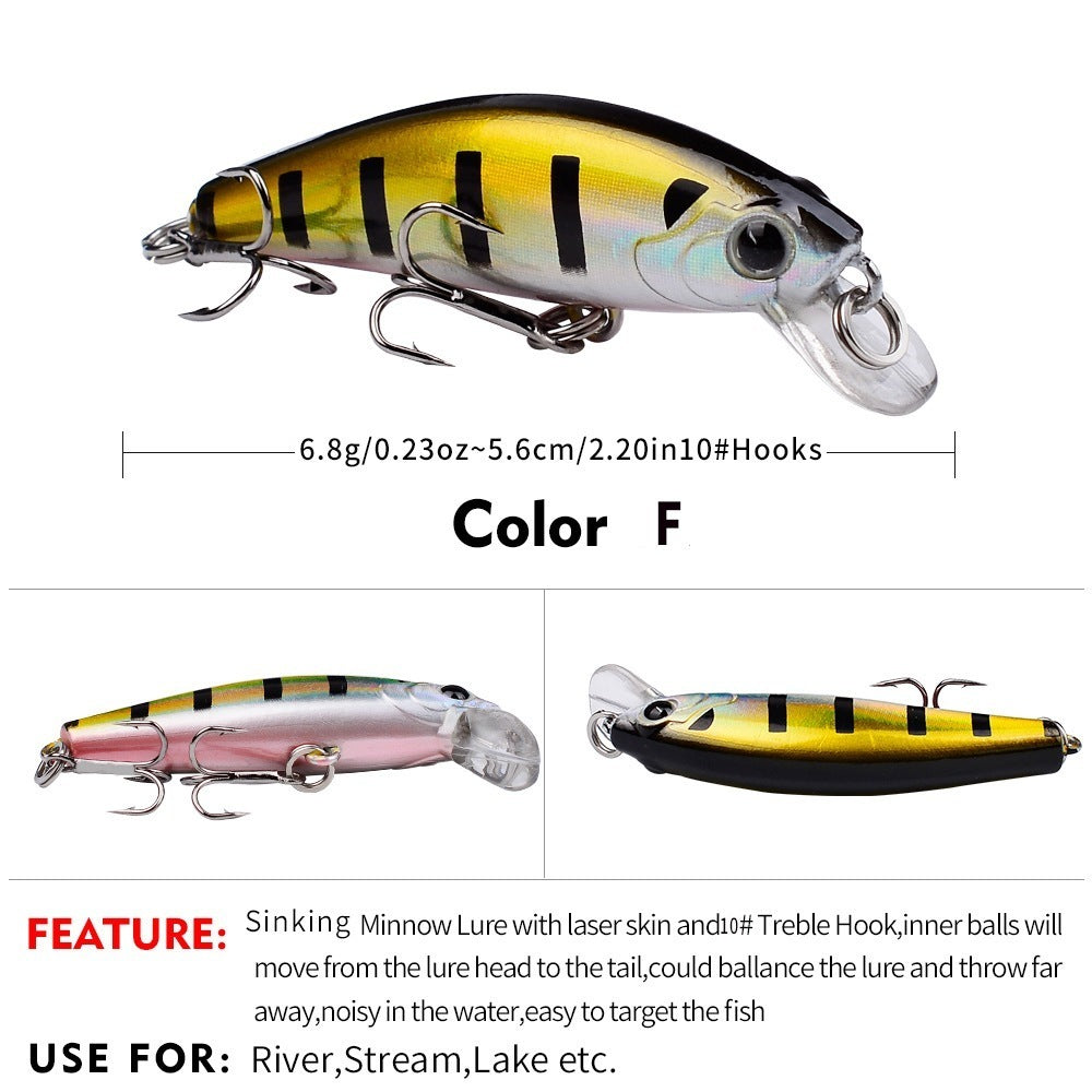 PROBEROS Minnow Action Stabil 6cm 6.8g - MN085