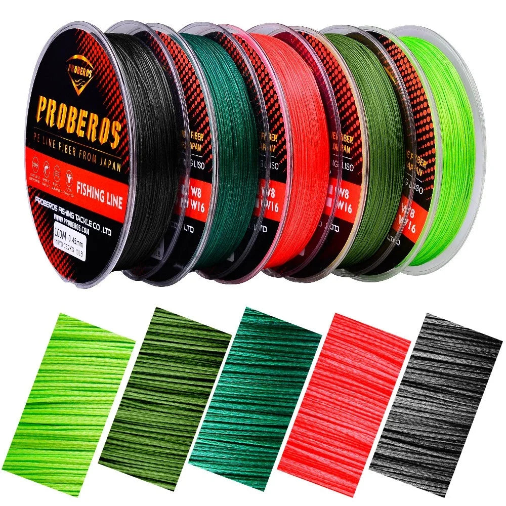 PROBEROS Senar Pancing SP006 Senar PE 40LB-120LB 100M Super Kuat