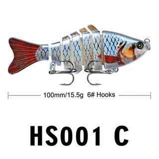 PROBEROS Sinking Wobbler Jointed Minnow HS001 10cm 15.5g - MN119