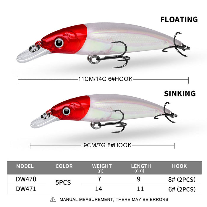Proberos Minnow Luminous Bionic 9cm 7g - MN057
