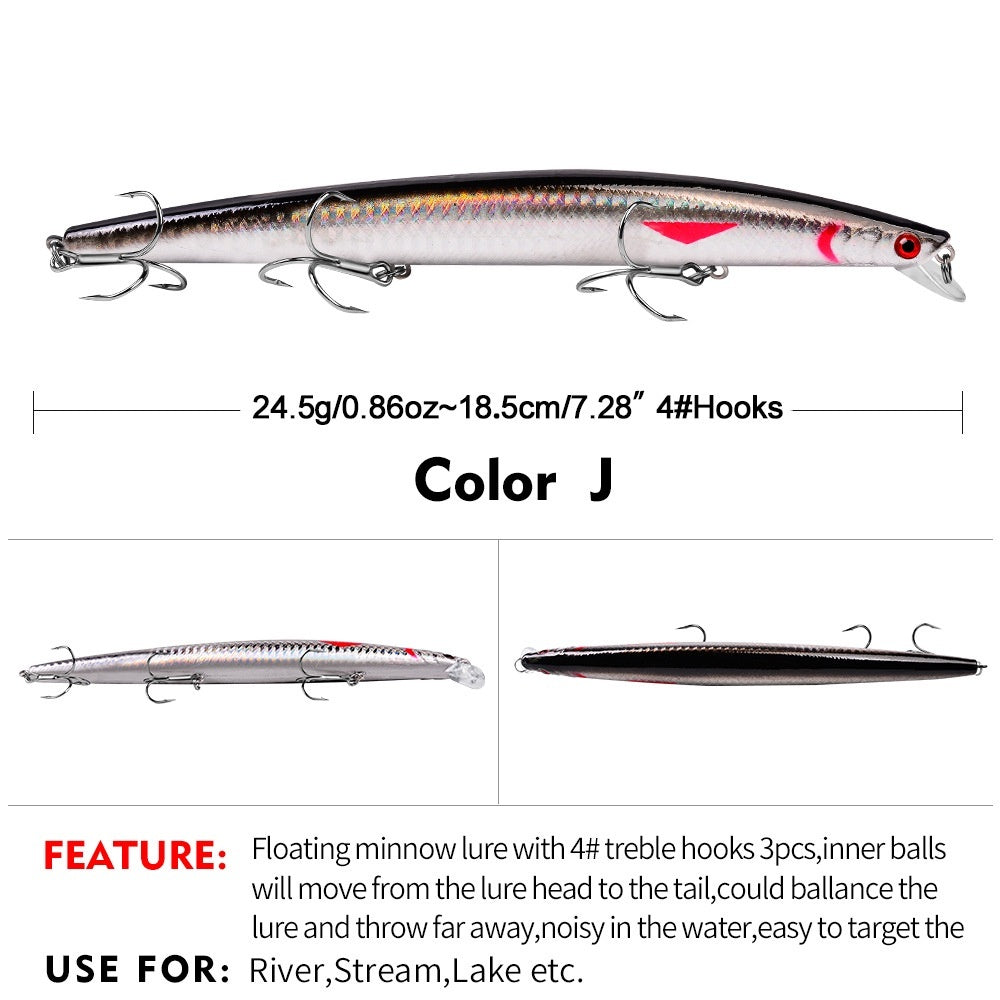 PROBEROS Minnow Floating DXM005 18.5cm 24.5g - MN148