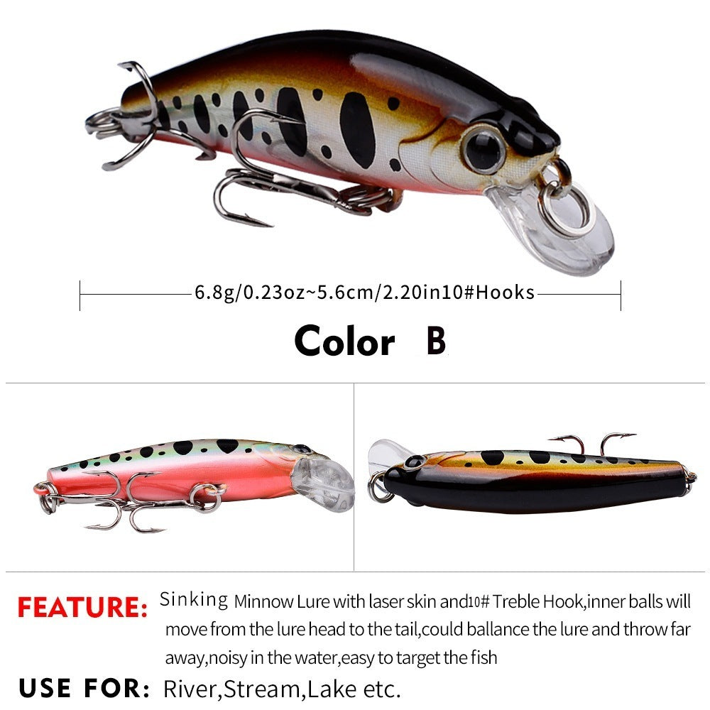PROBEROS Minnow Action Stabil 6cm 6.8g - MN085