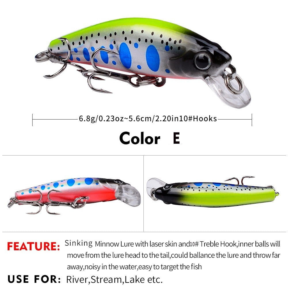 PROBEROS Minnow Action Stabil 6cm 6.8g - MN085