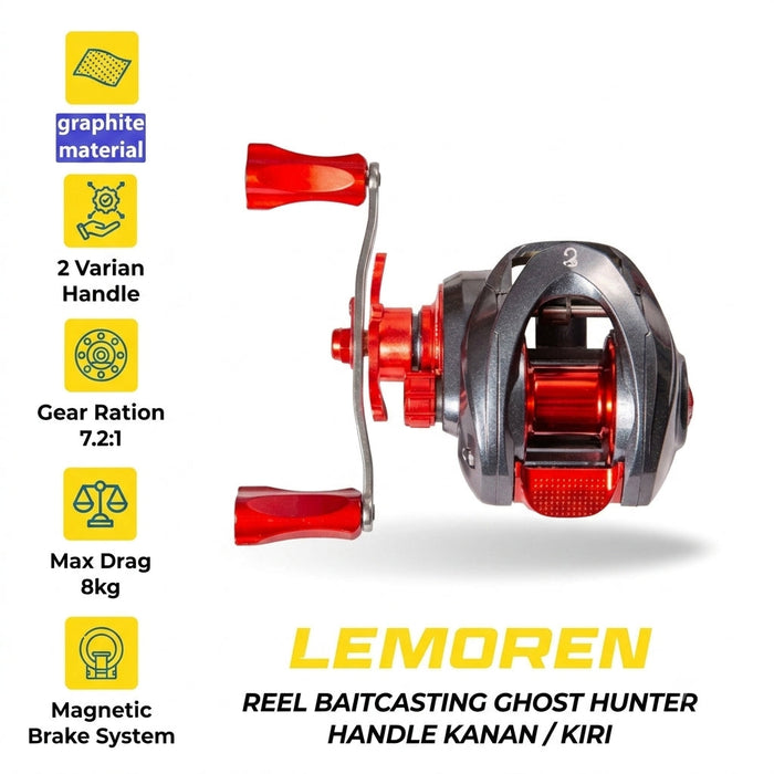 Reel Baitcasting Lemoren DEMON HUNTER RENAUD - RP003