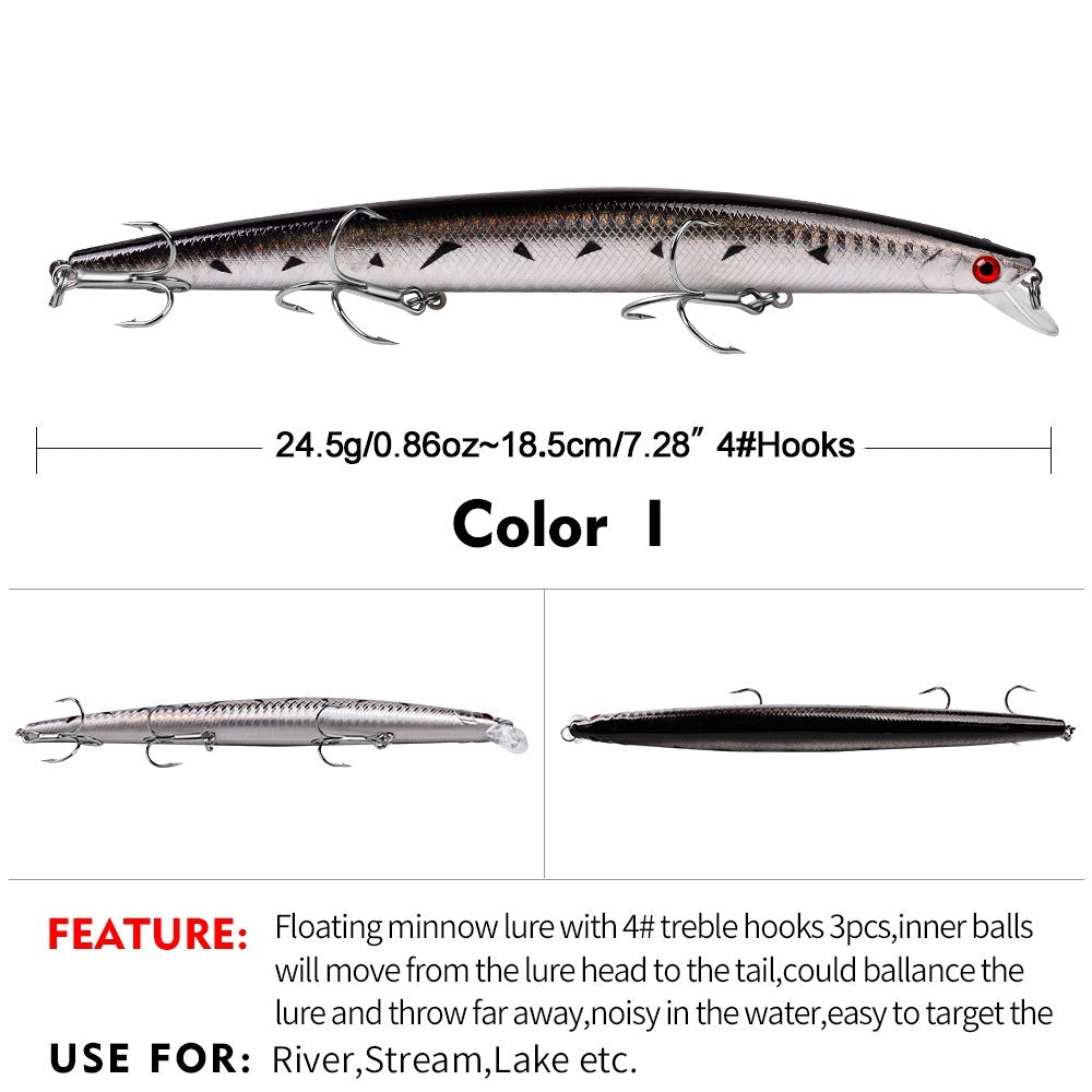 PROBEROS Minnow Floating DXM005 18.5cm 24.5g - MN148