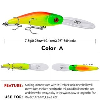 Proberos Superbait Minnow 10cm 7.8g - MN037