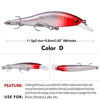 Proberos Minnow Bionic DW1084 98mm 11.5g - MN059