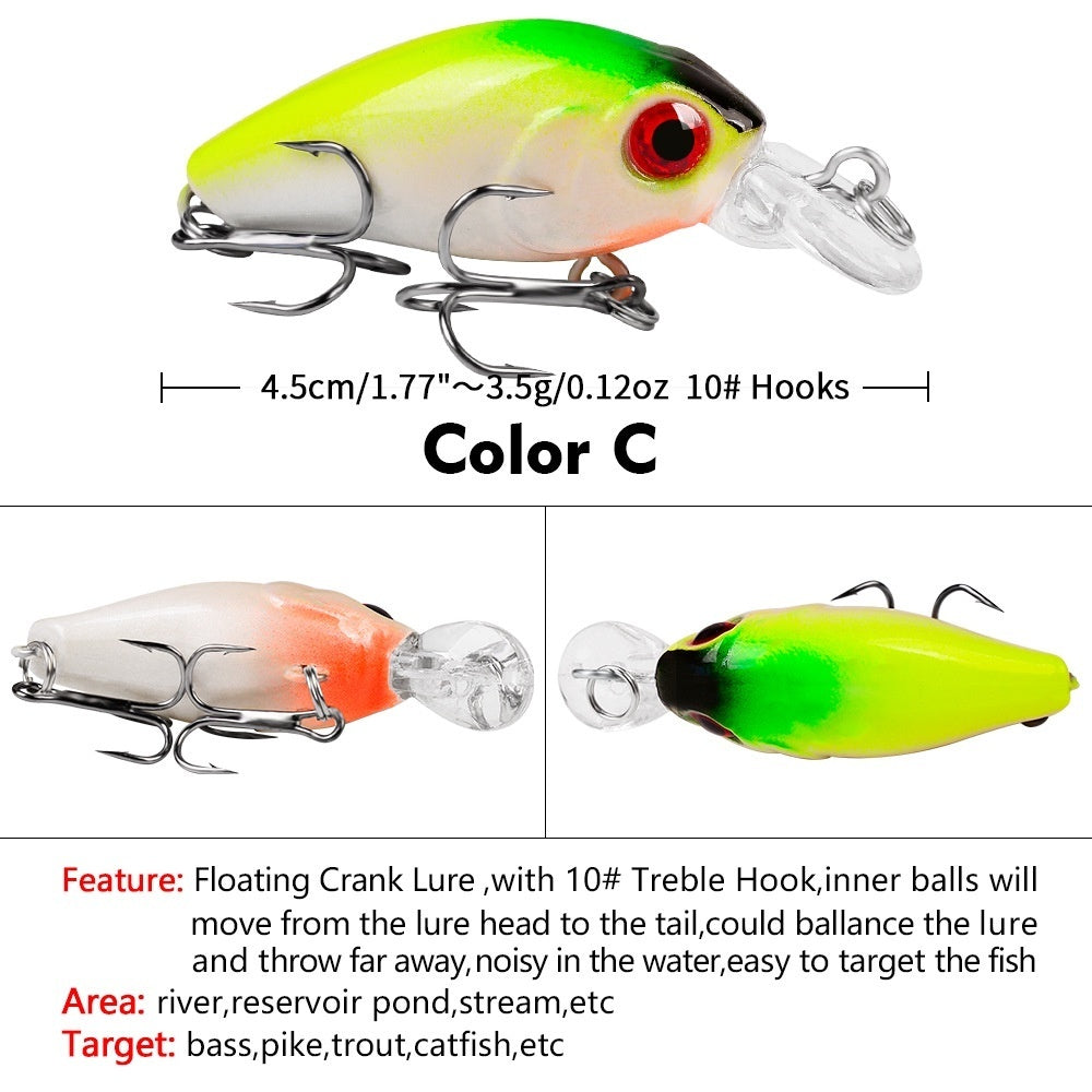 PROBEROS Floating Crank DHC008 4.5cm 3.5g - MN134