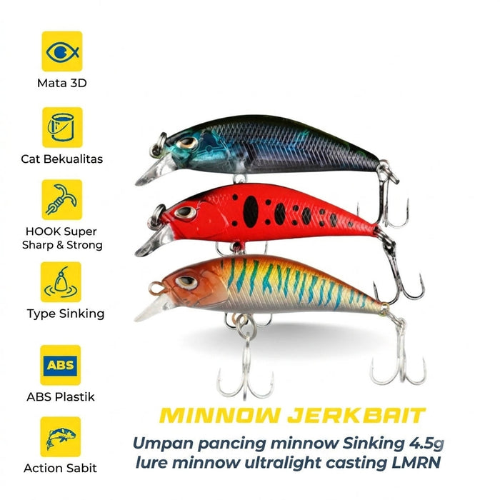 Minnow Ultra Light Casting LMRN 4.5g - MN219