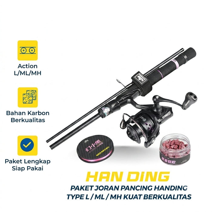 Han Ding Paket Joran Pancing - JP060