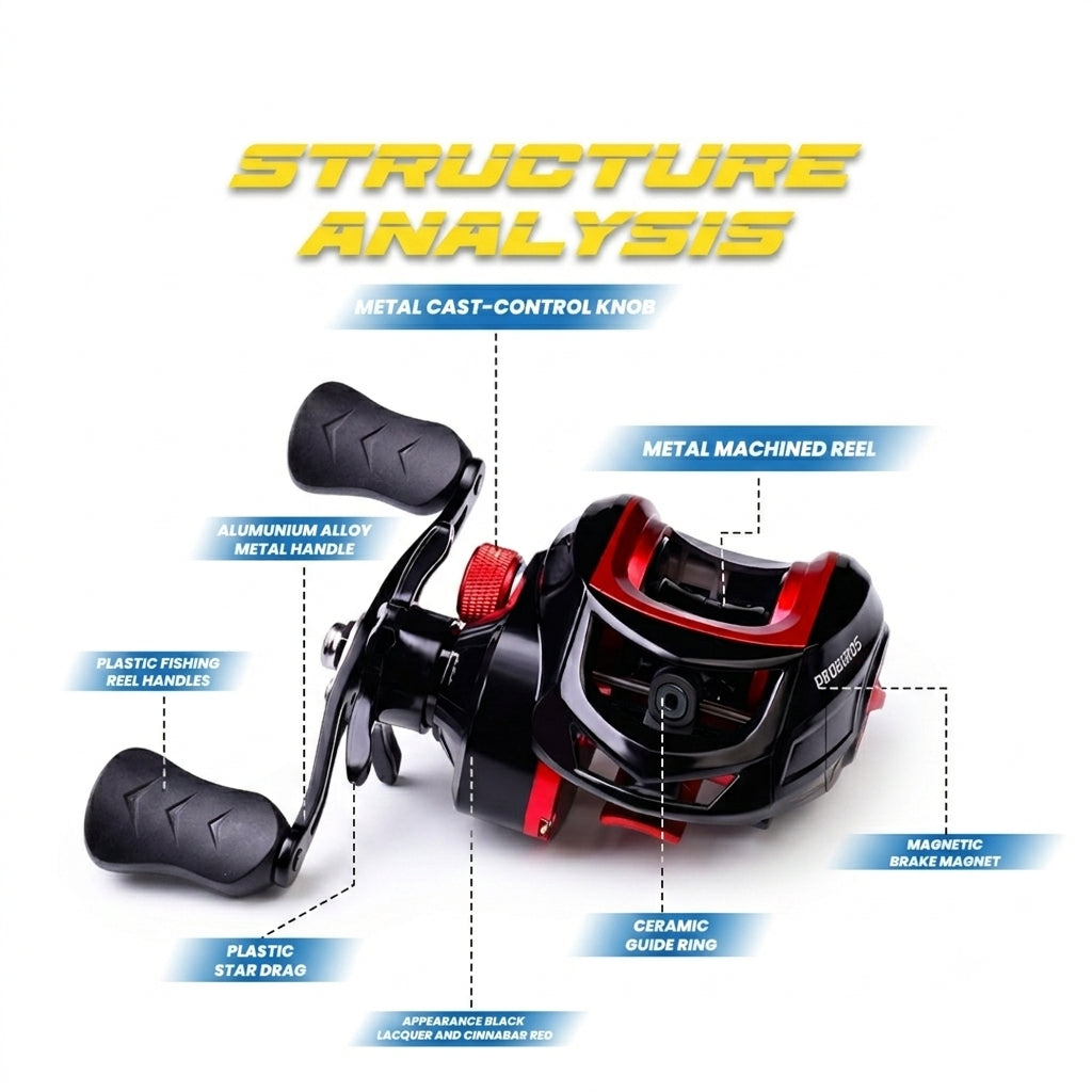 Reel Baitcasting Proberos CNC WIRE CUP - RP102