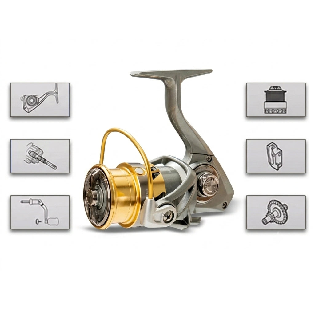 Reel Spinning Guangwei GW Power Handle - RP021