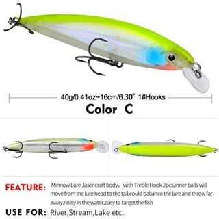 Proberos Minnow Floating Bionic DW567 16cm 40g - MN056