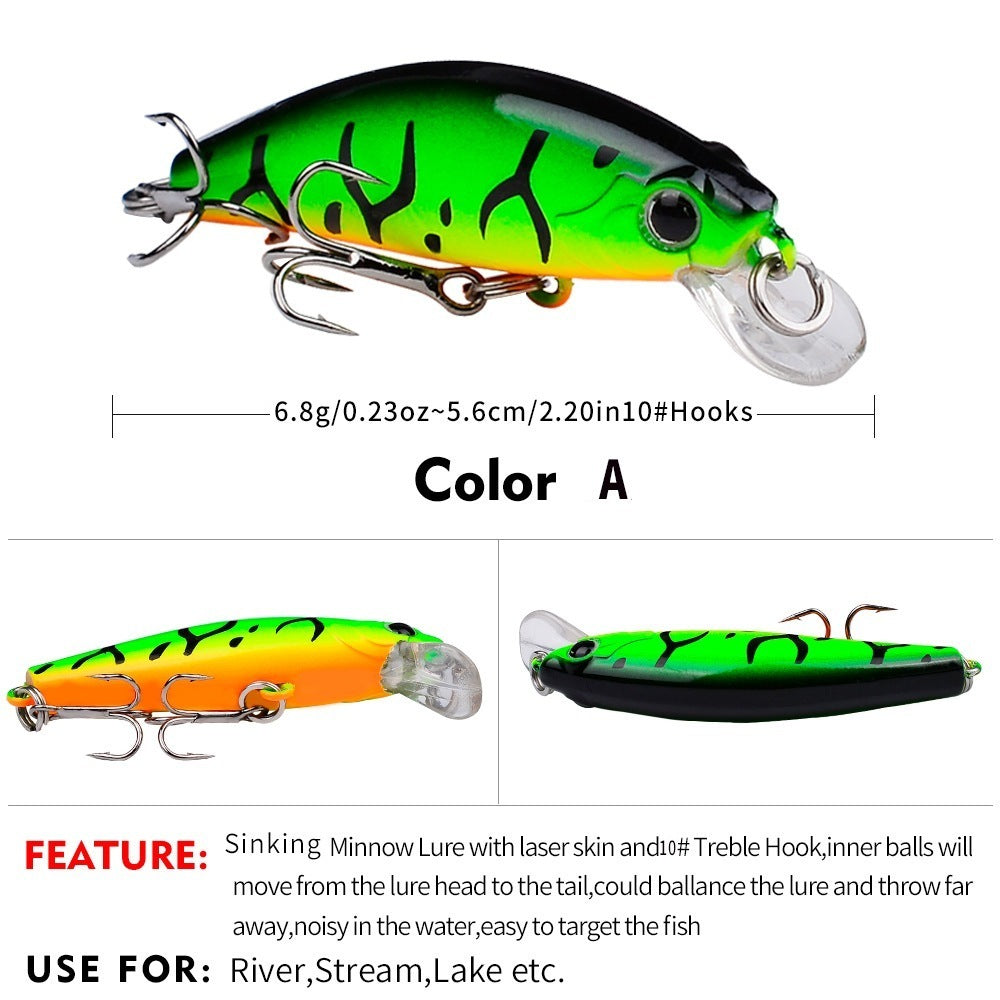 PROBEROS Minnow Action Stabil 6cm 6.8g - MN085
