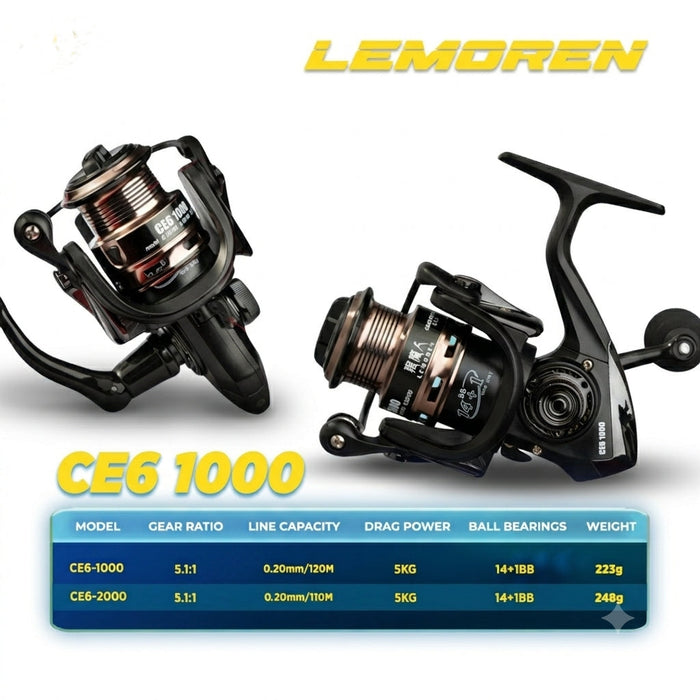 Reel Baitcasting Guangwei CE6 - RP027