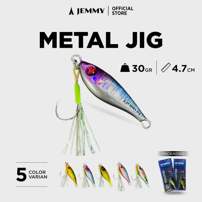 METAL JIG 3D PAINTING HOOK SUPER STRONG MJ100