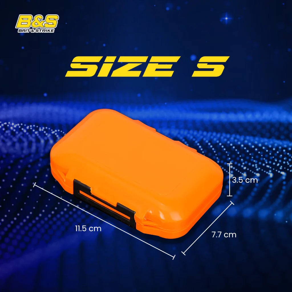 Kotak Penyimpanan Umpan Pancing Portable Multifungsi Bahan ABS Anti Air Kail Lure Tackle Box Pancing BP172