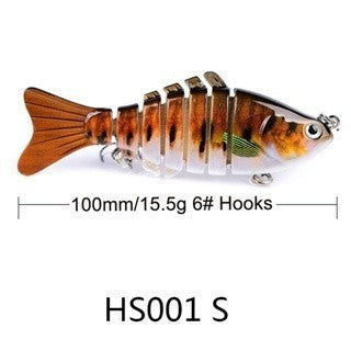 PROBEROS Sinking Wobbler Jointed Minnow HS001 10cm 15.5g - MN119