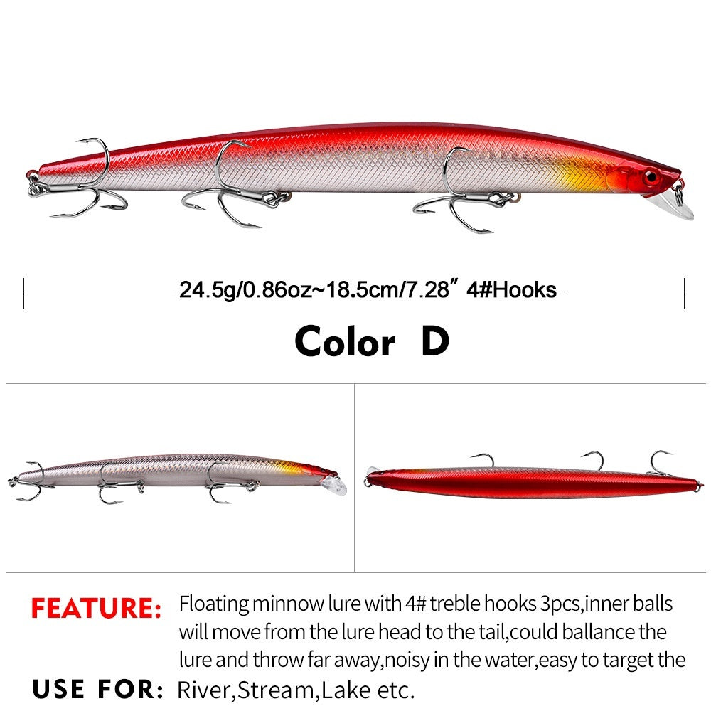 PROBEROS Minnow Floating DXM005 18.5cm 24.5g - MN148