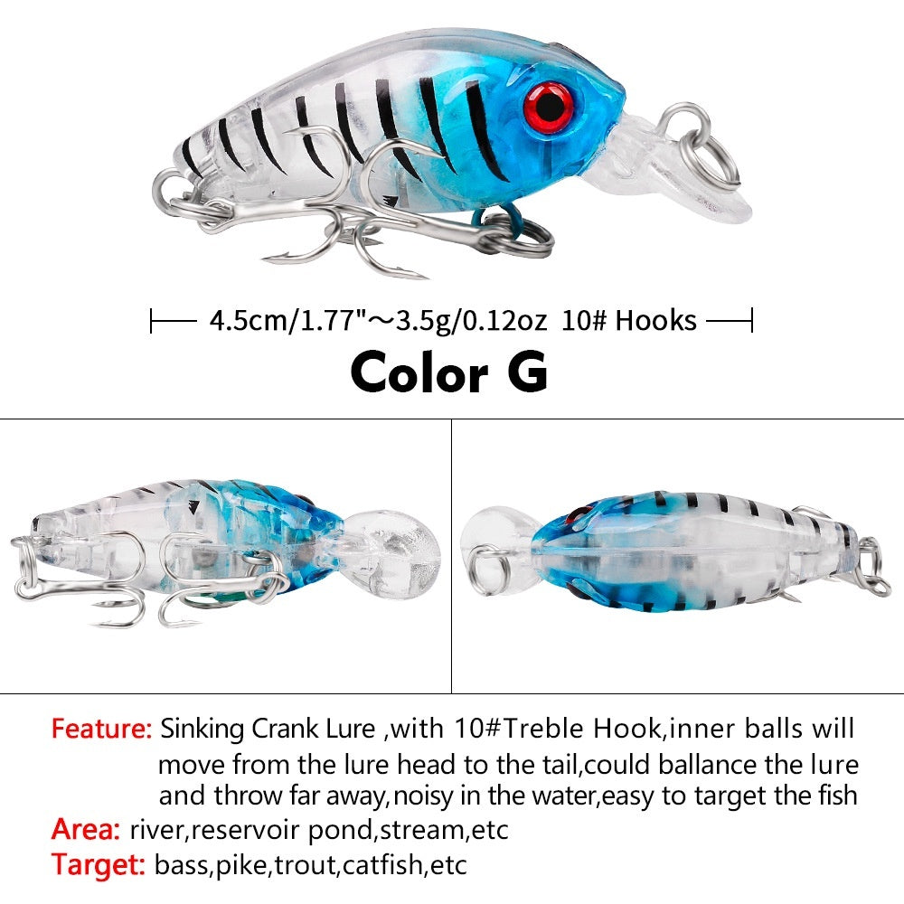 PROBEROS Minnow Crankbait UL 4.5cm 5g - MN132