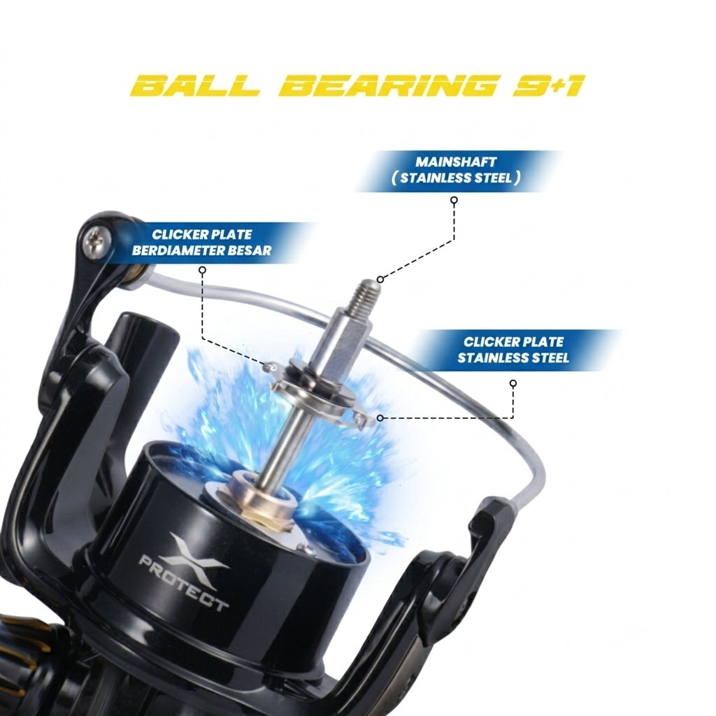 Reel Spinning Lurekiller SALTIST CW - Rp009