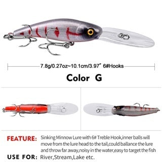 Proberos Superbait Minnow 10cm 7.8g - MN037