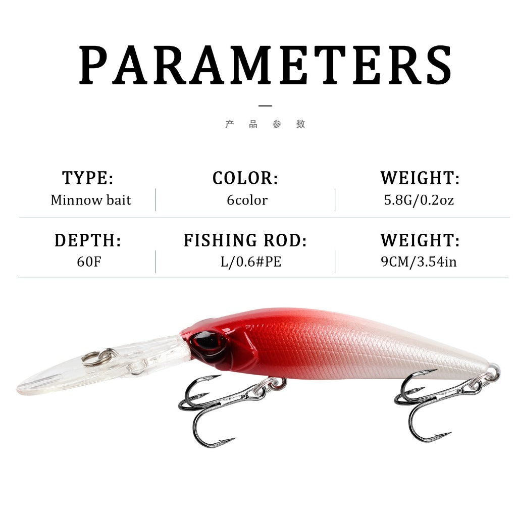 Minnow YE43 9cm 5.8g - MN167
