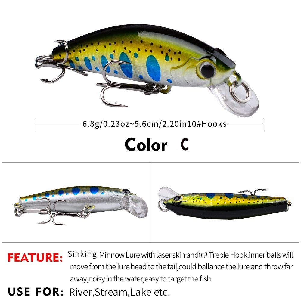 PROBEROS Minnow Action Stabil 6cm 6.8g - MN085
