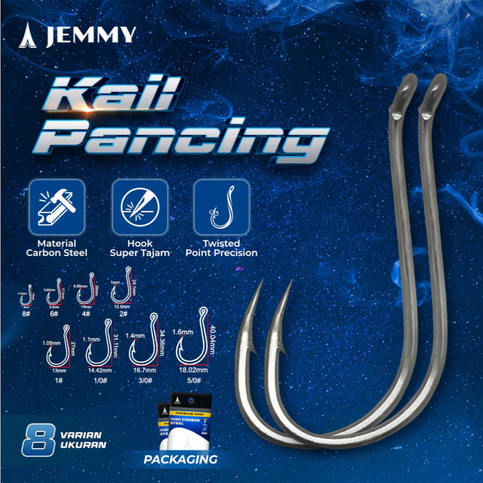 10PCS KAIL PANCING HIGH CARBON STEEL KUAT TAJAM KUP021