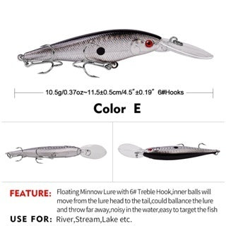 LureKiller Minnow Floating DW1176 12cm 11g - MN066