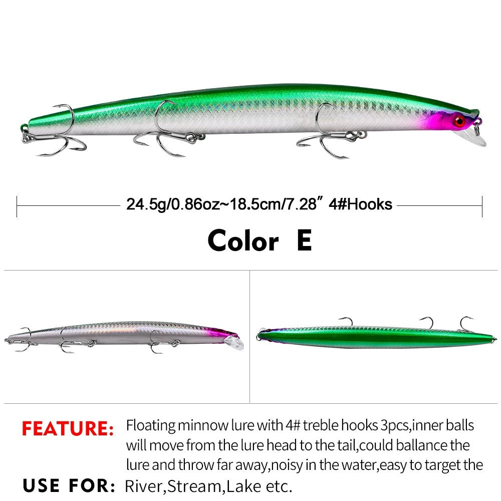 PROBEROS Minnow Floating DXM005 18.5cm 24.5g - MN148